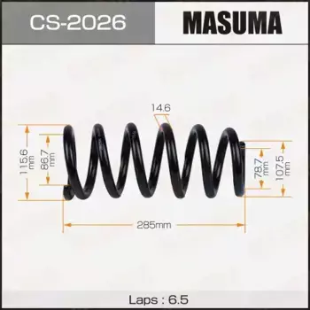 пружина задняя!\ Nissan WingRoad 99-07 CS2026 MASUMA