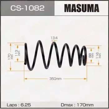 пружина задняя!\ Toyota Camry 2.4 2AZ 06> CS-1082 MASUMA