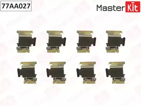 Пружины барабанных тормозных колодок MASTERKIT 77AA027