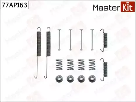 Пружины барабанных тормозных колодок MASTERKIT 77AP163