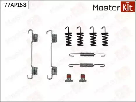 Пружины барабанных тормозных колодок MASTERKIT 77AP168