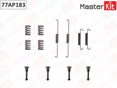 Пружины барабанных тормозных колодок MASTERKIT 77AP183