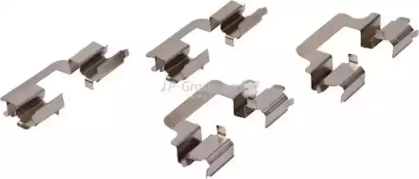 пружины тормозных колодок!\ Audi A4/A6/A7/A8/Q5, VW Transporter T5/Phaeton 02-18 1163750110 JP