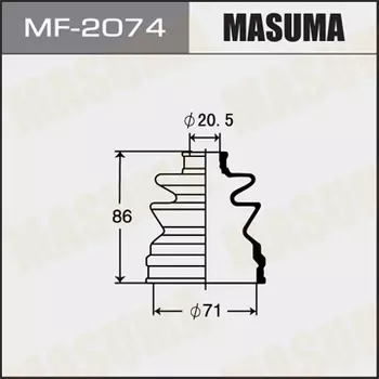 пыльник ШРУСа внутреннего!\ Mazda 323 1.1-1.8 <01, Subaru Impreza 1.6i-2.0i 92-00