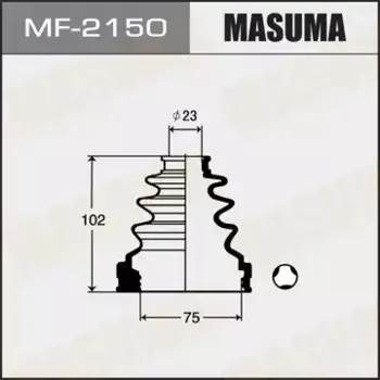 пыльник ШРУСа внутреннего!\ Toyota Camry 2.0/2.2 90-94/Carina 2.0 89-93 MF-2150 MASUMA