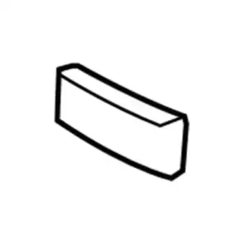 пылезащитная кромка Л Зд ! \BMW X6 E71, E72 Hybrid 51 62 7 188 841