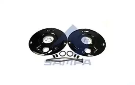 пылезащитные щитки комплект на ось!кругл.балка d127 SN4220-2 30град \BPW H.. ->95г 070.530 SAMPA
