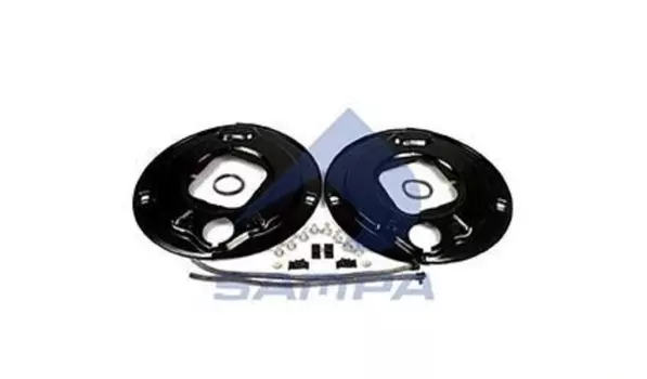 пылезащитные щитки комплект на ось!кв.балка d150 SN4222-2 25град \BPW H.. ->95г 070.534 SAMPA