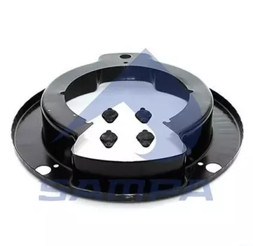 пылезащитный щиток !задн. 410x225 \Volvo F10/12/FH12/16/FL6/7/10/12 030.199 SAMPA