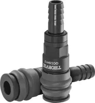 QCCSH12 QCCSH12 Муфта БРС европейского типа с установочной частью под шланг 12.7 мм THORVIK