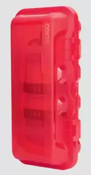 ящик для огнетушителя! 6кг.,полупрозрачный красный,D=150-170mm,305x627x220мм\ Universal 80-01668-SX STELLOX
