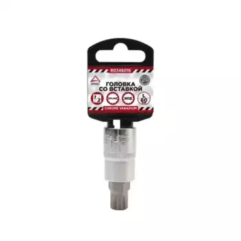 R0346016 Головка 1 2 со вставкой SPLINE M16 L 60, ARNEZI R0346016