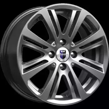R73099 КиК Беринг (КС648) 6,5x15 4/108 ET27 d-65,1 дарк платинум (Арт.r73099) Оригинал