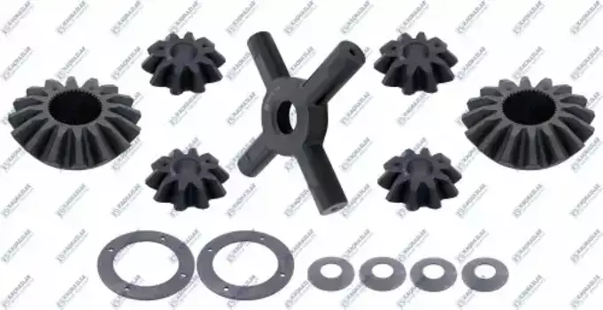 р/к дифференциала! крестовина,4сателита,2+4шайбы,2бок.шестерни \DAF 95 K23.00001 KACMAZLAR