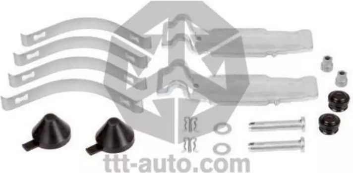 р/к диск.торм.!18(мр) пласт.2+штифт2+стопор2+шайба2+пруж.4+колп.4+адаптер2 Knorr\SB6/SN6,MB 16731 TTT