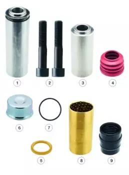 р/к диск торм.!9(мр)направл.d36x114/d34x80mm, втулка,винты,крышки,пыльн.,упл.\SB6 / SB7