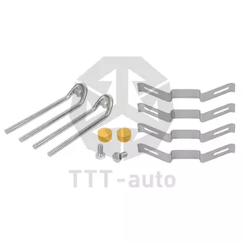 р/к диск.тормоза! пластины прижимные Wabco\PAN 19-1/19-1 Plus 16588 TTT