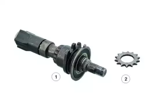 р/к дискового тормоза !механизм с зубчиками (вал в сборе)\SB/SN 0810 10149 ANDAC