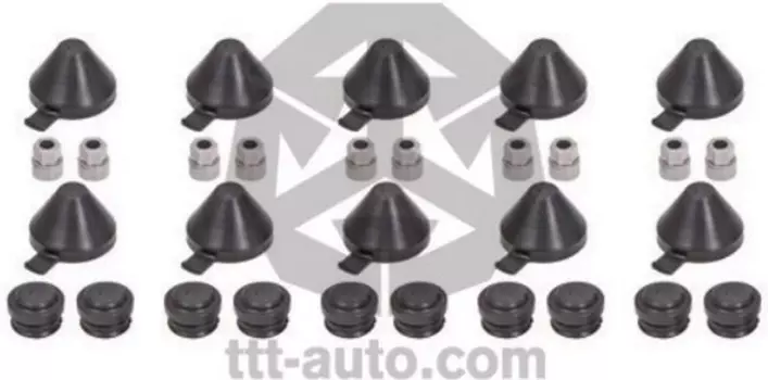 р/к дискового тормоза!(мр)K000945 набор колпачков с посадочными 10шт. \MAN TGA 14969 TTT