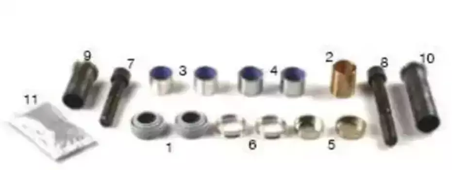 р/к дискового тормоза!(мр)Lukas,полный \RVI, Omn Volvo B10L/LE 095.517 SAMPA