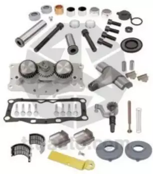 р/к дискового тормоза! (мр) полный к-т лев.(подводящий механизм,направляющие)Meritor\Elsa 2 16870 TTT