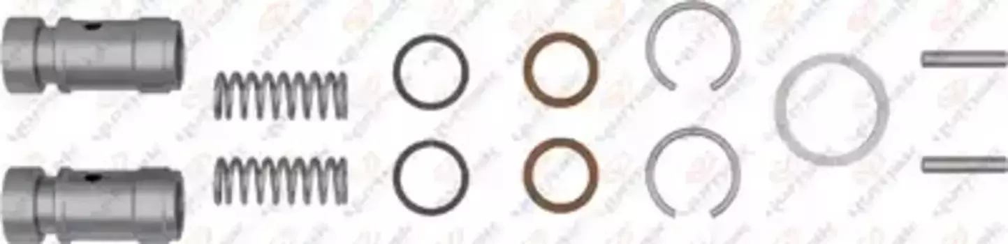 р/к компрес.!(мр)клапаны кругл, пружины, кольца LP4825.4930/64/74 \Volvo ,Scania RK.01.126 YUMAK