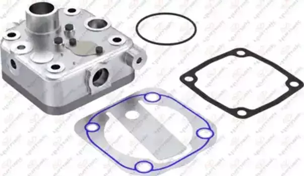 р/к компрессора !головка с клапанами \MB OM501/502 RK.01.120 YUMAK