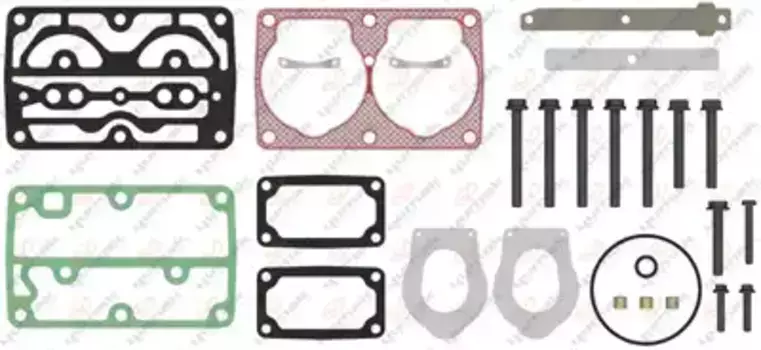 р/к компрессора !(км) прокладки, клапана LP4819/4855/4851 \RVI RK.01.156.01 YUMAK