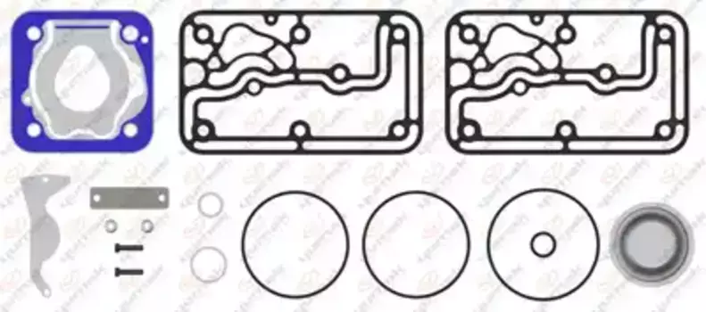 р/к компрессора !(м) прокладки,болты,уплотнители,головка компрессора\ MB Axor RK.01.130 YUMAK