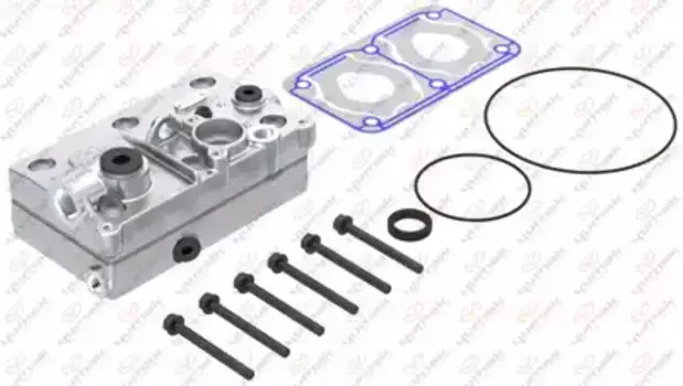 р/к компрессора !(мк)головка с прокладкой и болтами!\ Volvo FH12/FM12 RK.01.175.01 YUMAK