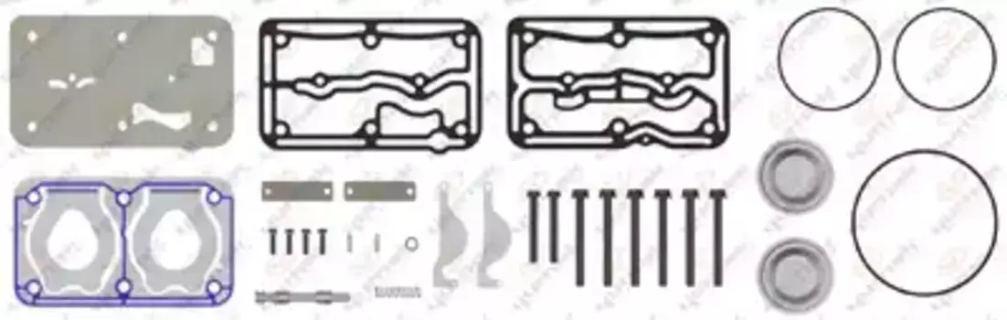 р/к компрессора!(мк)прокладки,клапана, болты, крышки\Volvo FH12 RK.01.122.05 YUMAK