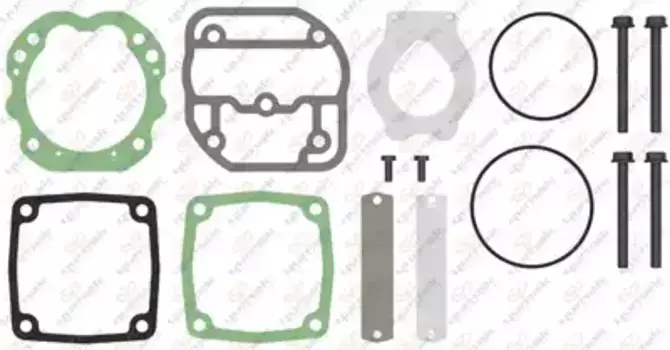 р/к компрессора !(мк) возд.охл. d90 прокладки 3шт+клапана\ MB ОM402/403/422/423 RK.01.056.01 YUMAK
