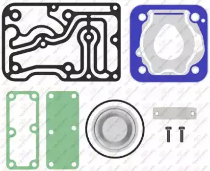 р/к компрессора!(мкр), прокладки, клапан, упл.кольца, крепеж (11 пр.)\Iveco Stralis RK.01.213 YUMAK