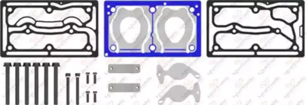 р/к компрессора! прокладки, клапаны, болты \MB RK.01.349.09 YUMAK