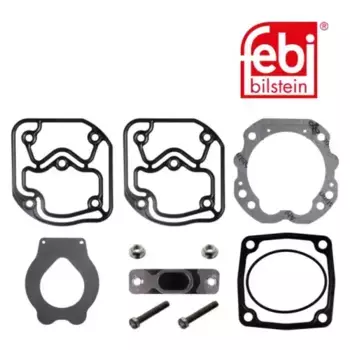 р/к компрессора! возд. (прокладки-5шт,болты -2шт, нажим.пластина- 1шт)\MAN,NEOPLAN 37842 FEBI
