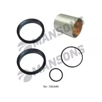 р/к маятникового рычага !сошки (втулка, 2 упл.кольца, 2 пыльника) \Scania P/R-Series 100.058 MANSONS