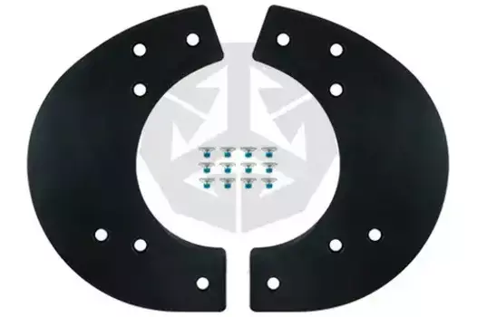 р/к опоры седла! пластик вставка (сверху)+болты\ Jost JSK37CW/EW 530 60 1102 TTT