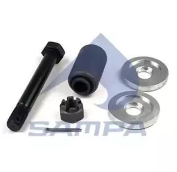р/к пальца полурессоры/шайбы фасонные!(мр)задн. болт,2шайб,сайл кругл \Scania114/124/144 040.507 SAMPA