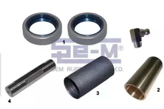 р/к пальца рессоры! (м) палец,2 втулки,2 сальника,масленка\DAF 75/85/95 CF/XF 16729 SE-M