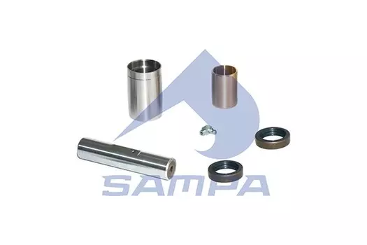 р/к пальца рессоры! (м) палец,2 втулки,2 сальника,масленка\DAF 75/85/95 CF/XF 050.604 SAMPA