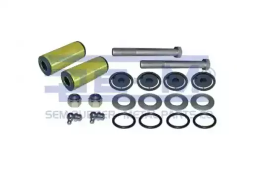 р/к пальца рессоры! (мпр) с/бл2+4упл.кольца+4шайбы+4крышки+2масленки+2втулки+болт2\ RVI 8974 SE-M