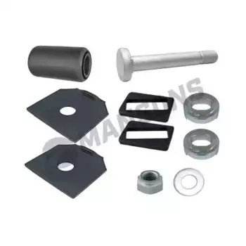 р/к пальца рессоры ! пластины 4 шт, шайбы, гайка, палец, втулка \BPW 300250 MANSONS