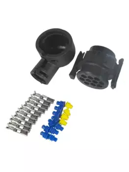 р/к разъема! фишка 8/10-pin,личинки,насадка 90град,уплотнен.\IvecoCargo/Stralis/Eurotech 88-01423-SX STELLOX