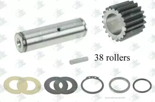 р/к сателита трансмиссии!колесн.редук.1шест.+ось+5шайб+2сальн.\VOLVO FH/FM RAN/CTN371/472 88170189 EURORICAMBI