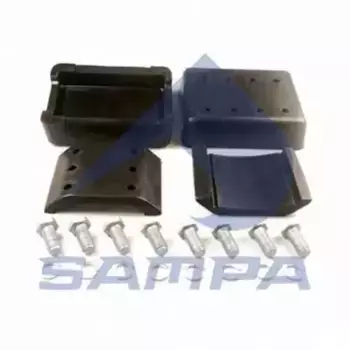 р/к седельного устройства !(мр) подушки (2шт+2шт)+болты(8шт)\JOST 38 095.536 SAMPA