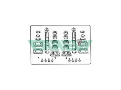 р/к шкворней !на ось с подш 43x53x227 \Iveco EUROCARGO/TECH/STAR/TRAKKER 711987 ERREVI