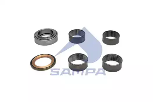 р/к шкворня! левый, 52/53x229мм\ MB Actros MP4/Antos/Arocs 010.908 SAMPA