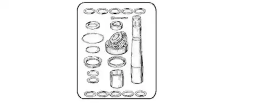 р/к шкворня! (мр) с подш. без масленок 38x50x250\ Volvo F7/10/12/16 FL7/10 FH12/16 S11933 ERREVI