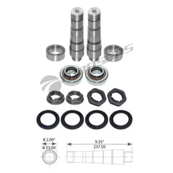 р/к шкворня !(мр) с подшипником на ось \Volvo B6/7/9/12,FE,FH,FH12,FL6,FM/12 900.035 MANSONS