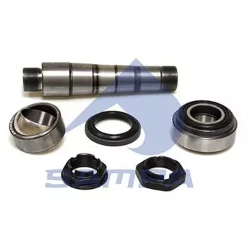 р/к шкворня !(мр) с подшипником на 1 сторону \Volvo B6/7/9/12,FE,FH,FH12,FL6,FM/12 030.581 SAMPA